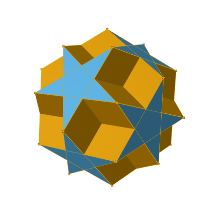 Dodecadodecahedron, related to Bring's curve, a Riemann surface